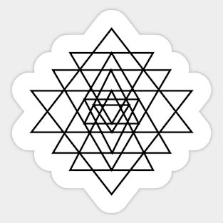 Sri Yantra Sticker